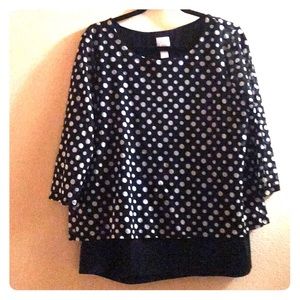 Chico’s layered blouse